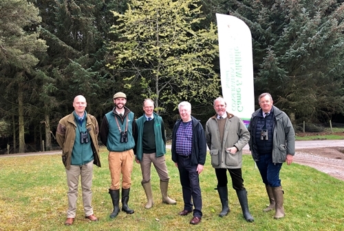 Lewis Macdonald visit to Auchnerran