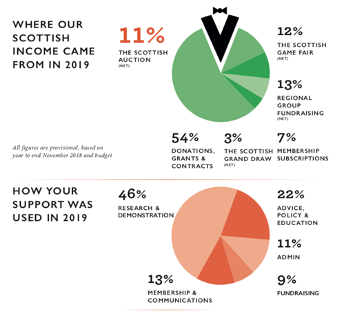 2019 Scottish Auction Breakdown