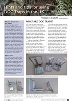 Hints and tips for using DOC traps in the UK