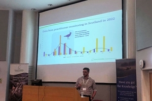 Dr Nick Hesford speaks at Game 2023