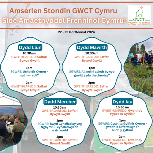 RWAS 2024 Timetable RWAS 2024 Timetable