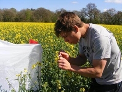 Tom Elliott in the field