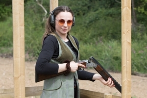 The Hatfield event raised £41,000 for GWCT research (pictured: competitor Hannah Wells). Photocredit: Richard Washbrooke Photography / www.richardwashbrooke.photoshelter.com