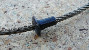 One kind of fixed stop, which prevents the noose closing too far