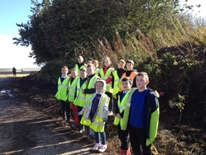 Pupils from Milton of Balgonie Primary School