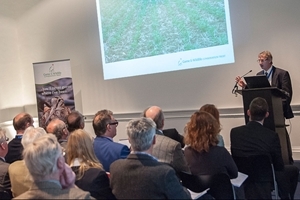 Alastair Leake addressing conference