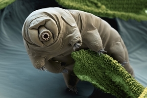 Tardigrade (Credit: Nicole Ottawa & Oliver Meckes)