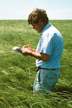 Dr Dick Potts in field